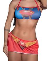 Kit Fantasia Icônica Super Girl Fetichistas