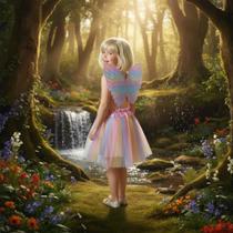 Kit Fantasia Infantil Acessórios Festa Borboleta Fada Color Kit Fantasia Infantil Acessórios Festa Borboleta Fada Color