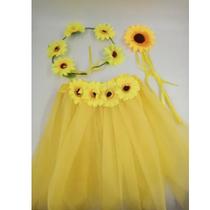 Kit Fantasia Infantil Acessórios Festa Fada Havaiana AM