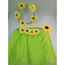 Kit Fantasia Infantil Acessórios Festa Fada Havaiana VR