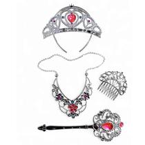 Kit Fantasia infantil Princesa Coroa Varinha e Acessórios Kit Fantasia infantil Princesa Coroa Varinha e Acessórios