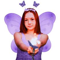 Kit Fantasia Menina Borboletinha Infantil Bonita Carnaval Asinha Sainha Arquinho Varinha Linda Meninas Menininha Brincar