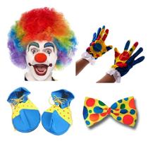 Kit Fantasia Palhaço de Circo Kit Fantasia Palhaço de Circo
