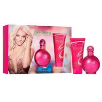 Kit Fantasy Britney Spears Feminino Eau de Parfum 100ml + 100ml Body Souffle Kit Fantasy Britney Spears Feminino Eau de Parfum 100ml + 100ml Body Souffle