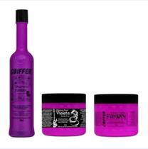 kit Fantasy Hidratação e Matizador Para Cabelos Loiros 3unid