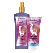 KIT FANTASY LHAMA LOVE 200ML (Body Splash + Hidratante )