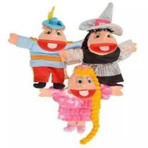 Kit Fantoches Rapunzel 3 Personagens