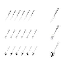 Kit Faqueiro 18 Peças Aço Inox Bar / Casa /Restaurante