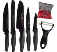 Kit Faqueiro 6 Peças Gourmet Cozinha Churrasco Presente