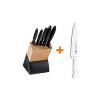 Kit - Faqueiro Plenus 6 Peças + 1 Faca De Carne Profissional 6 Pol - Tramontina