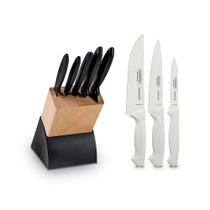 KIT - Faqueiro Plenus 6 Peças + 1 Jogo de Facas Premium 3 Peças - Tramontina KIT - Faqueiro Plenus 6 Peças + 1 Jogo de Facas Premium 3 Peças - Tramontina