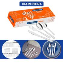Kit Faqueiro Tramontina 72 Peças Aço Inox para Churrasco