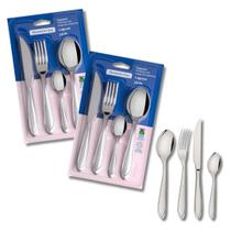 Kit Faqueiros Tramontina Laguna Aço Inox 32 Peças Alto Brilho - 66906420