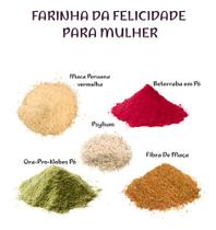 Kit Farinha Da Felicidade Para Mulher 500g Ervas&saude