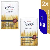 Kit Farinha De Trigo Tipo 1 Famiglia Venturelli Gourmet 1 Kg Kit Farinha De Trigo Tipo 1 Famiglia Venturelli Gourmet 1 Kg