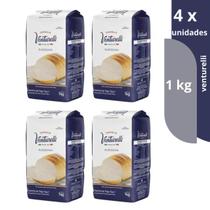 kit Farinha De Trigo Venturelli Puríssima Pacote com 1kg 2,4,6,8,10 unidades kit Farinha De Trigo Venturelli Puríssima Pacote com 1kg 2,4,6,8,10 unidades