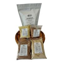 Kit Farinha Disposição Marapuama, Ginseng, Catuaba e Guaraná em pó