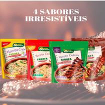Kit Farofa Bom Gosto 4 Sabores Tradicional, Picante, Costelinha defumada e Bacon Kit Farofa Bom Gosto 4 Sabores Tradicional, Picante, Costelinha defumada e Bacon