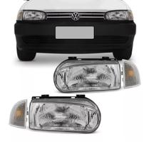 Kit Faróis e Piscas Gol Parati Saveiro G2 1995 a 1999