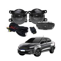 Kit Farol Argo/Cronos A partir de 2026 Full Led Botão Modelo Original Shocklight - SL-091710LED