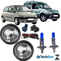 Kit Farol Aux CLIO KANGOO TWINGO 2000 a 2003 e Super Branca