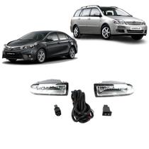 Kit Farol Aux de Milha Compatível Corolla 2003 à 2007 Otimizar Visibilidade
