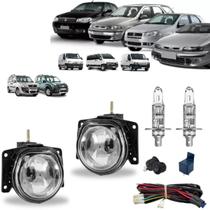 Kit farol auxiliar c/lamp fiat punto 2008 a 2017