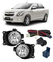Kit farol auxiliar chevrolet cobalt 2012 a 2022