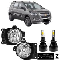 Kit Farol Auxiliar CHEVROLET SPIN 2013 ate 2016 e Super Led