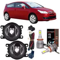 Kit farol auxiliar citroen c4 vtr 2007 ate 2013 e super led Kit farol auxiliar citroen c4 vtr 2007 ate 2013 e super led