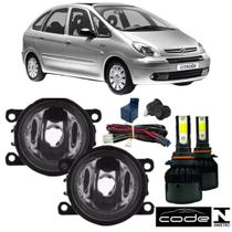 KIT Farol Auxiliar Citroen Xsara Picasso 2007 a 2012 Super Led KIT Farol Auxiliar Citroen Xsara Picasso 2007 a 2012 Super Led