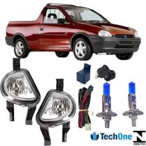 Kit farol auxiliar corsa pickup 2000 ate 2002 e super branca Kit farol auxiliar corsa pickup 2000 ate 2002 e super branca