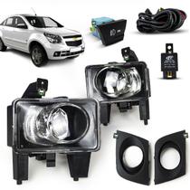 Kit Farol Auxiliar de Milha Com Grade Agile 2009 2010 2011 2012 2013 Kit Farol Auxiliar de Milha Com Grade Agile 2009 2010 2011 2012 2013