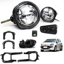 Kit Farol Auxiliar de Milha Fiat Punto 2013 2014 2015 2016 2017