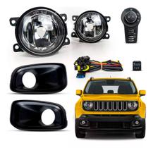 Kit Farol Auxiliar de Milha Jeep Renegade 2015 2016 2017