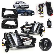 Kit Farol Auxiliar de Milha Polo 2017 2018 2019 2020 2021 2022 2023 c/ DRL + Pisca Kit Farol Auxiliar de Milha Polo 2017 2018 2019 2020 2021 2022 2023 c/ DRL + Pisca