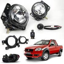 Kit Farol Auxiliar de Milha Strada Working 2014 2015 2016 2017 2018 2019 2020 2021 2022 2023