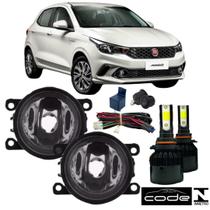 KIT Farol Auxiliar Fiat Argo 2017 a 2022 Super Led