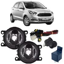 KIT Farol Auxiliar Ford Ka 2011 a 2018 KIT Farol Auxiliar Ford Ka 2011 a 2018