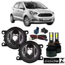 KIT Farol Auxiliar Ford Ka 2011 a 2018 Super Led KIT Farol Auxiliar Ford Ka 2011 a 2018 Super Led