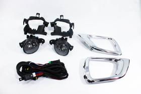 Kit farol auxiliar frontier 17/21 (c/ moldura cromada)