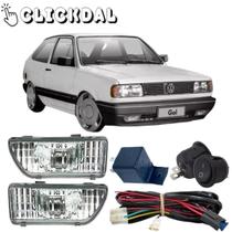 Kit farol auxiliar gol 87 88 89 90 91 92 93 94
