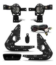 Kit Farol Auxiliar Hyundai Hb20 2020 2021 Botão Modelo Original