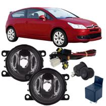 Kit farol auxiliar milha citroen c4 vtr 2007 ate 2013 Kit farol auxiliar milha citroen c4 vtr 2007 ate 2013