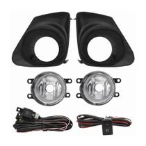 Kit farol auxiliar Milha Corolla 2012-2013 Aro Preto Bmo
