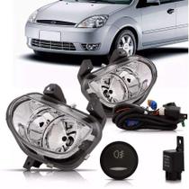 Kit farol auxiliar Milha Fiesta Super Chaeger 2003-2007 Bmo