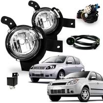 Kit Farol Auxiliar Milha Ford Ka 2008 2009 2010 2011 Fiesta 2007 2008 2009 Botao Touch