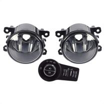 Kit Farol Auxiliar/Milha H11 Renegade 2019 (PCD) S/Moldura + Botão Modelo Original Shocklight - SL-150110SG