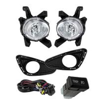 Kit farol auxiliar Milha HB20 Hb20s 12-15 Botão Painel Trip Kit farol auxiliar Milha HB20 Hb20s 12-15 Botão Painel Trip