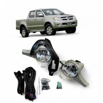 Kit Farol Auxiliar Milha Hilux 2005 2006 2007 2008 C/Botao Kit Farol Auxiliar Milha Hilux 2005 2006 2007 2008 C/Botao